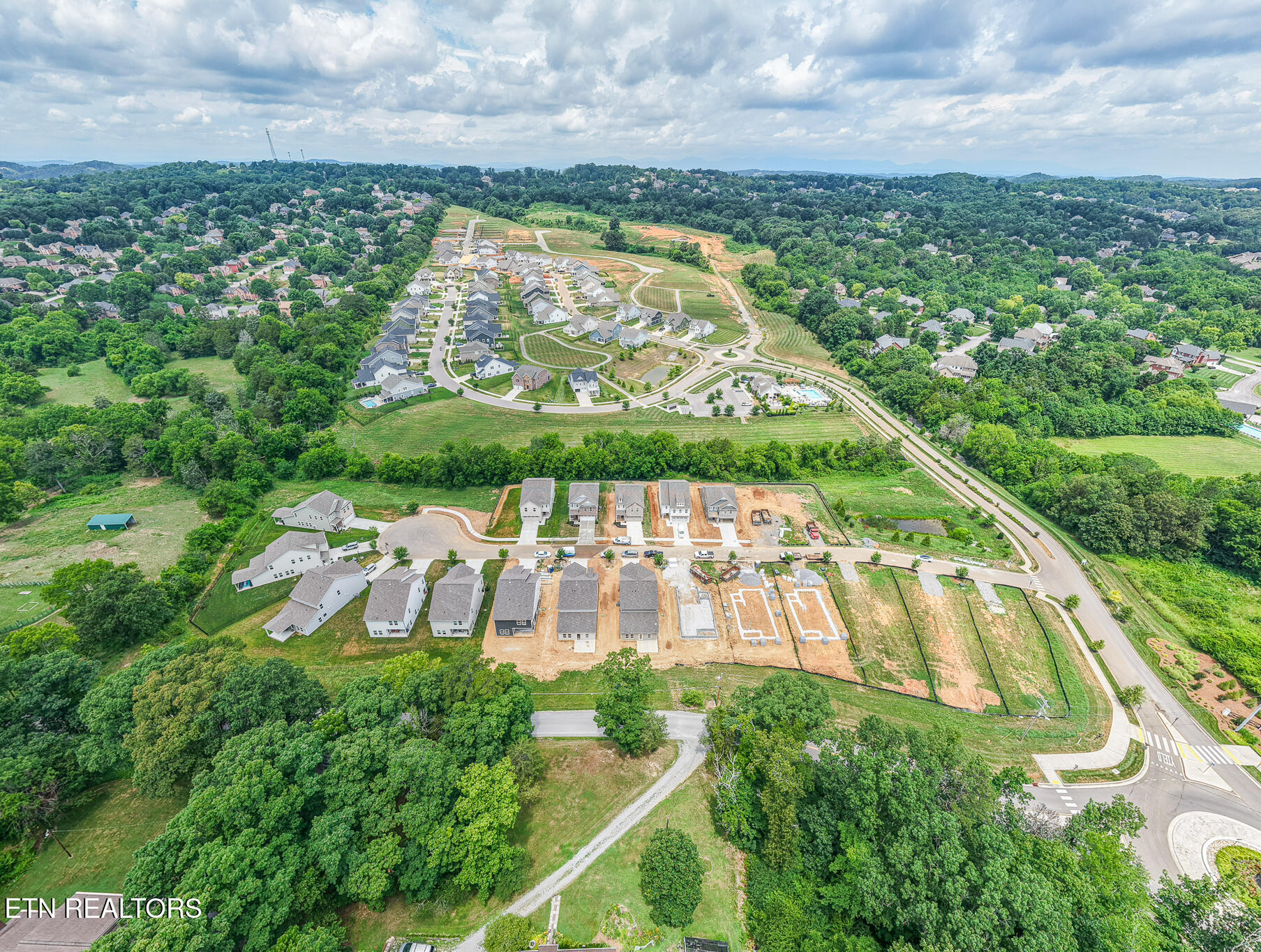 510 Ivey Farms Road Farragut, TN 37934 - Photo 25 of 45 Ivey Farms Community (WEB) (AERIAL) (3 o
