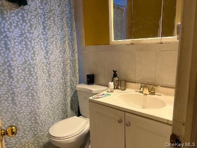 980 Wallace Avenue Baldwin, NY 11510 - Photo 8 of 10 a bathroom with a sink a toilet and a mirror