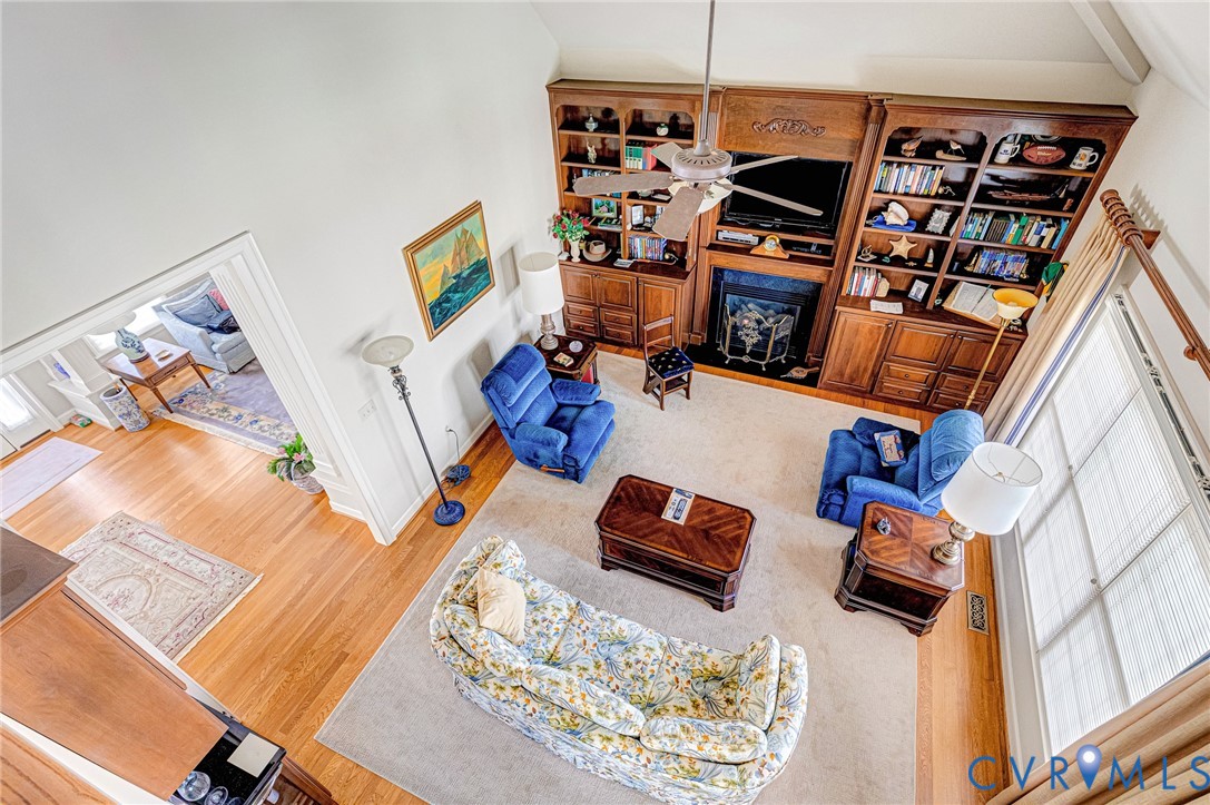 14461 Riverside Drive Ashland, VA 23005 - Photo 33 of 63 View from Loft overlooking Family Room & Foyer