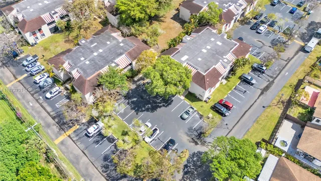 a aerial view of multiple house