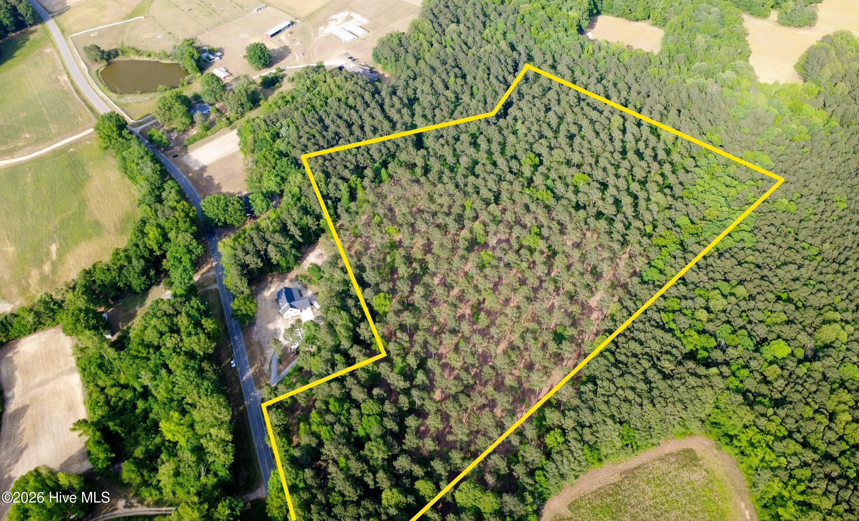 -tbd Lancaster Store Road Spring Hope, NC 27882 - Photo 3 of 6 Brown Aerial