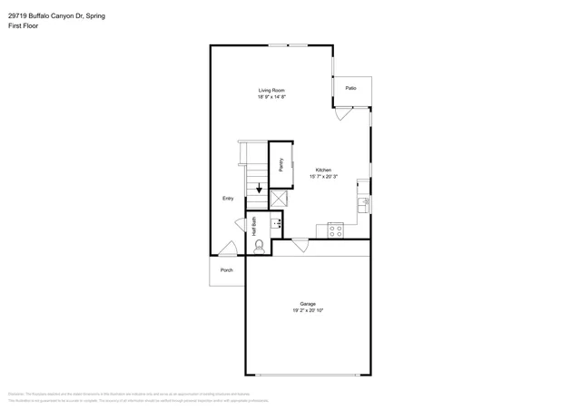$2,215 | 29719 Buffalo Canyon Drive, Spring, TX 77386