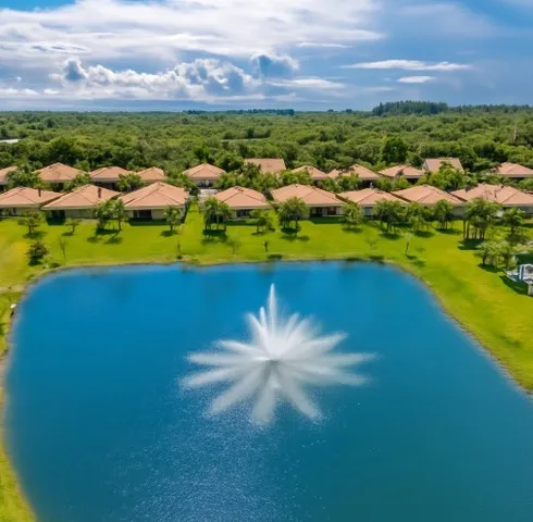 view of a house with outdoor space and sitting area