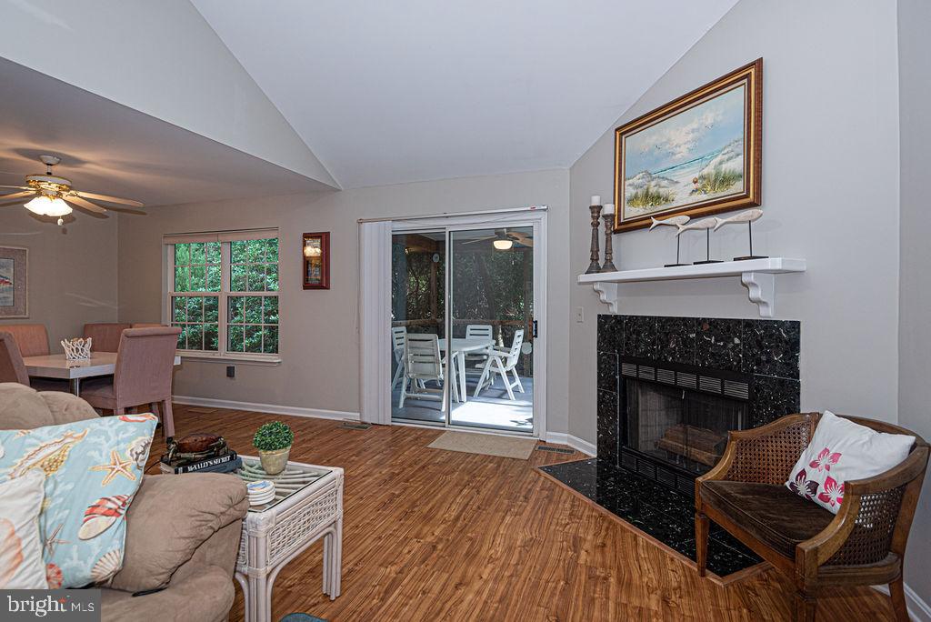 143 Sandyhook Road Ocean Pines, MD 21811 - Photo 6 of 58 Corner Mantled Fireplace