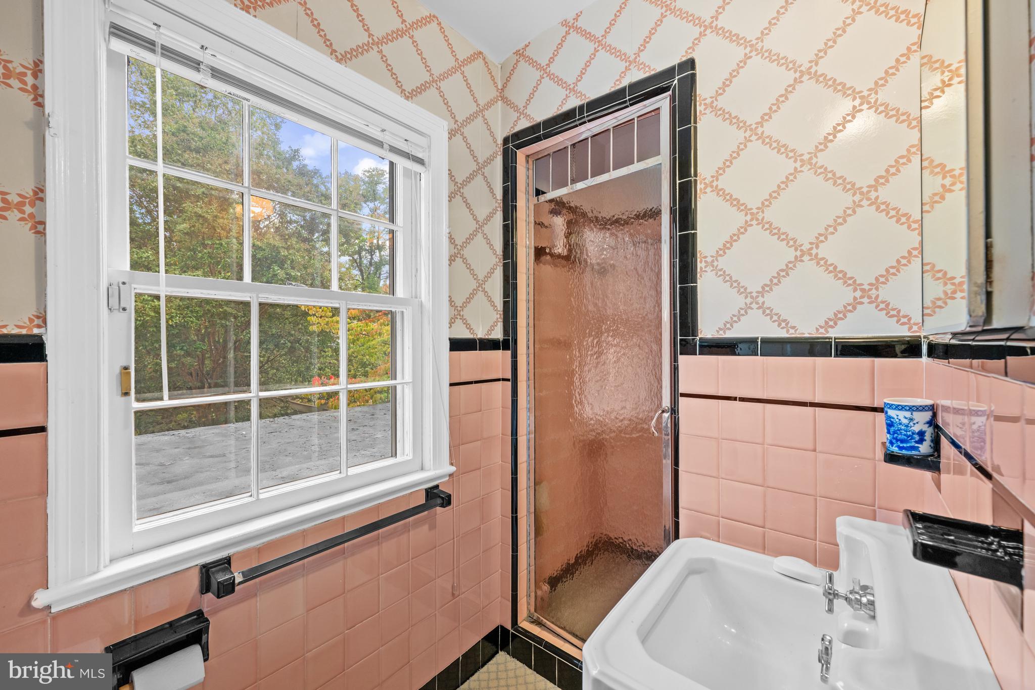 5511 Grove Street Chevy Chase, MD 20815 - Photo 20 of 33 a bathroom with a sink toilet and shower