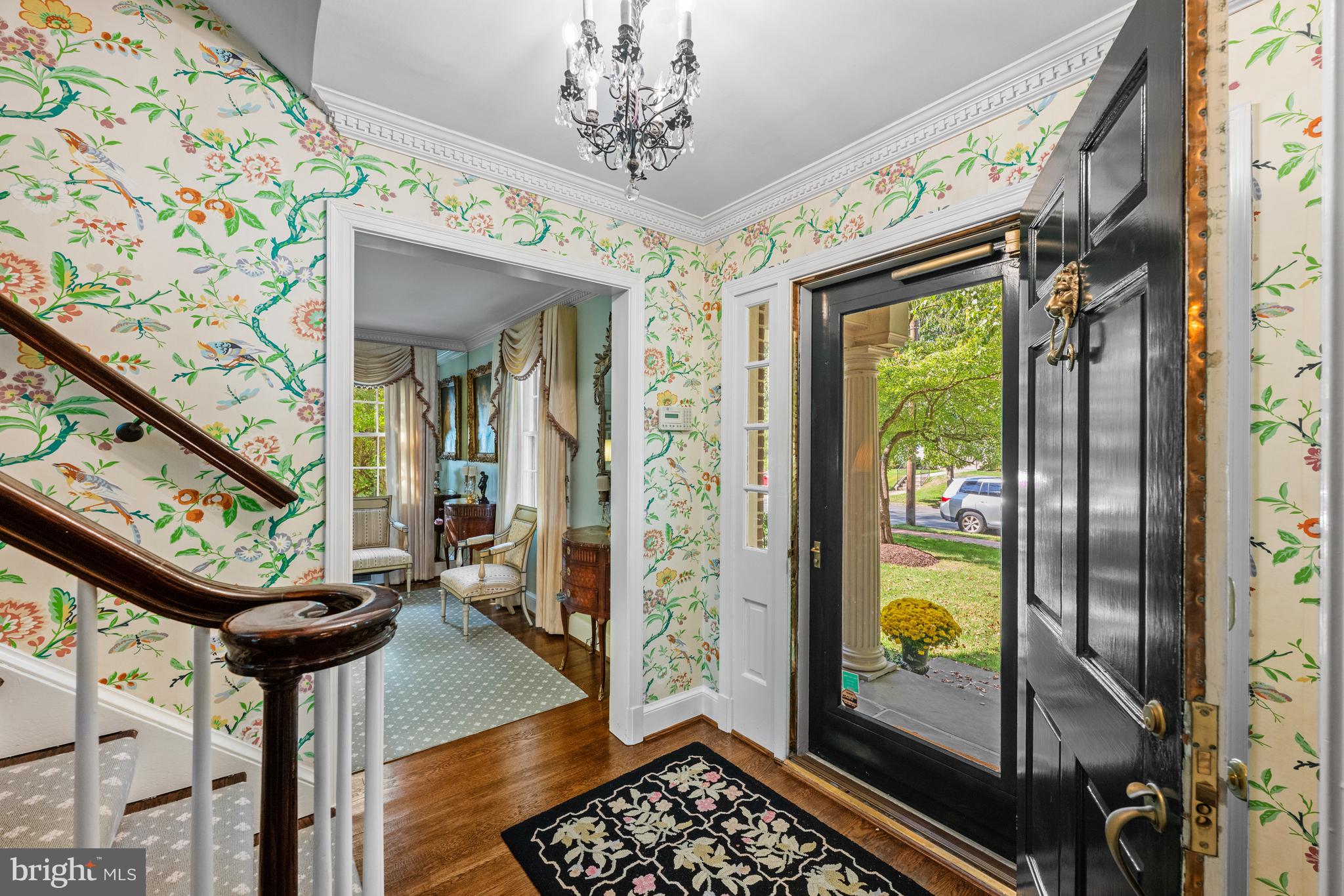 5511 Grove Street Chevy Chase, MD 20815 - Photo 4 of 33 a bathroom with a mirror and a shower
