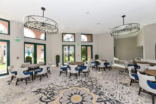 a very nice looking room with a large window