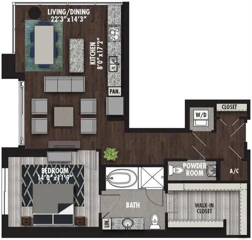 a front view of a retail shop