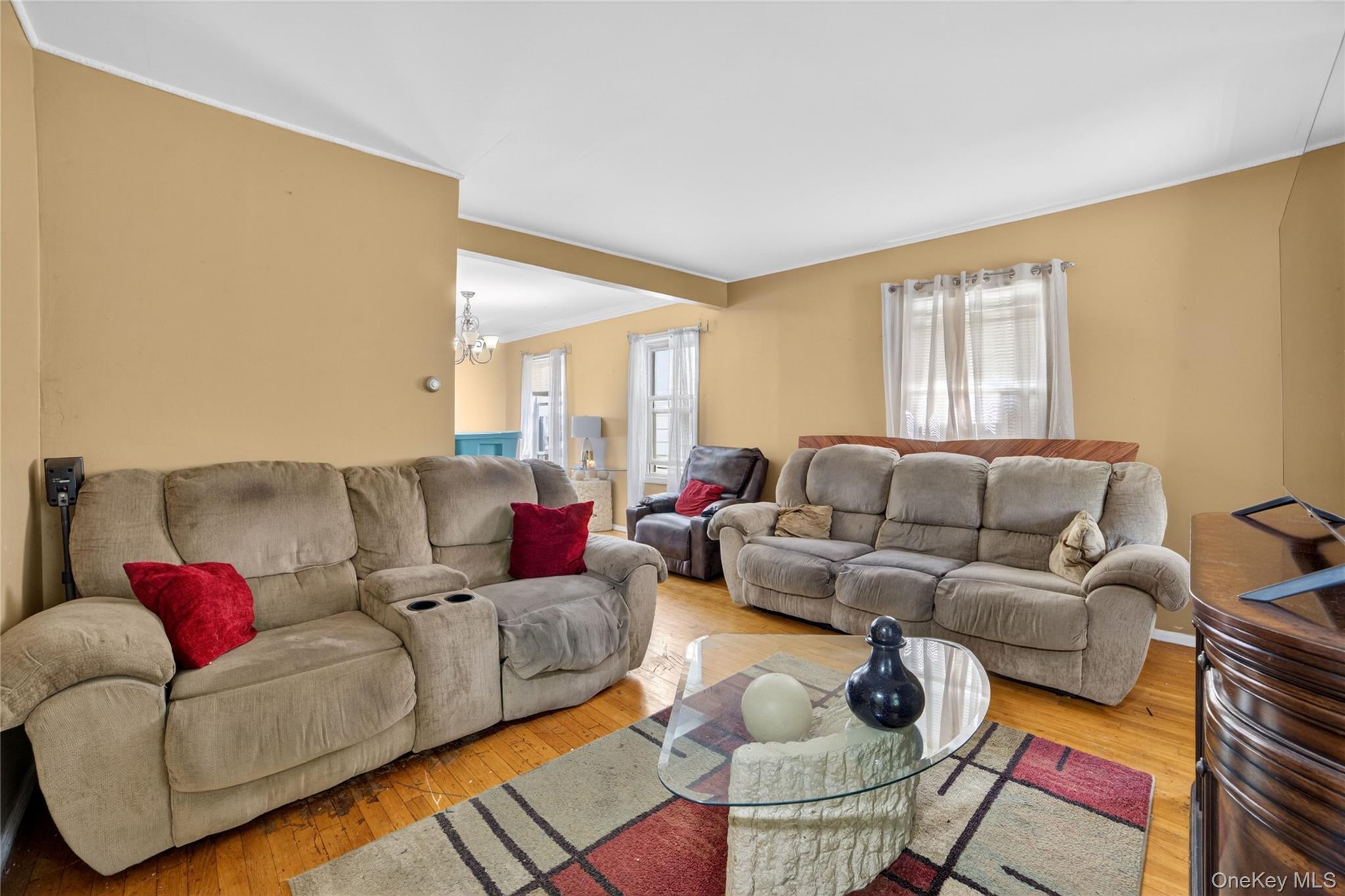 239 Fremont Street Peekskill, NY 10566 - Photo 12 of 43 Living Room w/ entry to Dining room