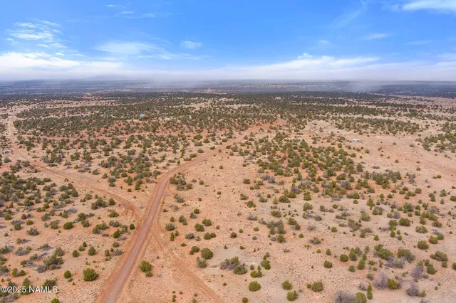 a view of city and mountain
