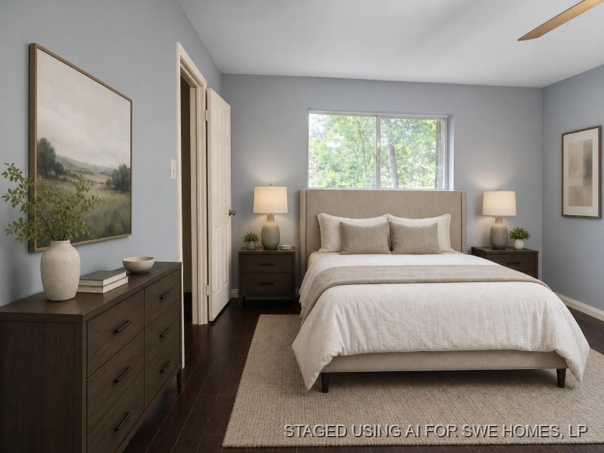 509 Bobcat Lane Daisetta, TX 77533 - Photo 17 of 26 a bedroom with a bed and a window