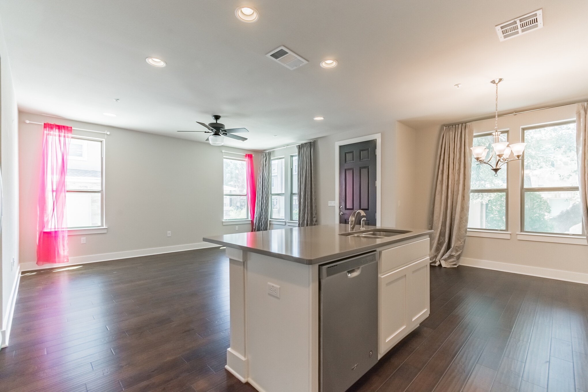 13800 Lyndhurst Street, Unit 221 Austin, TX 78717 - Photo 11 of 40 wooden floor in an empty room with a window