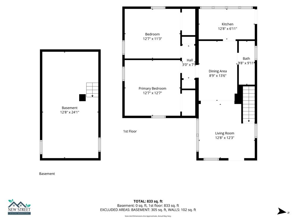 1166 Stones Crossing Road Easton, PA 18045 - Photo 35 of 35 A well-organized floor plan illustrates the home's practical layout, showcasing dedicated living and private spaces.