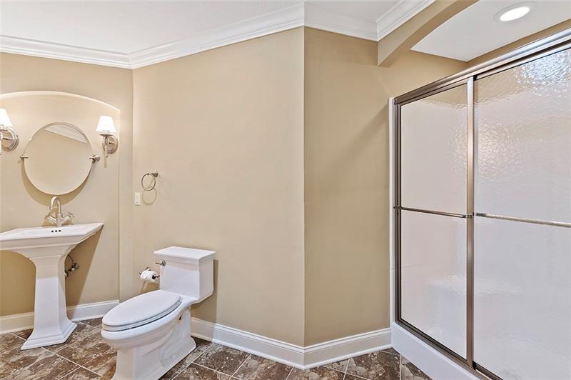 110 Rabold Drive Wexford, PA 15090 - Photo 22 of 25 A full bathroom completes the lower level.