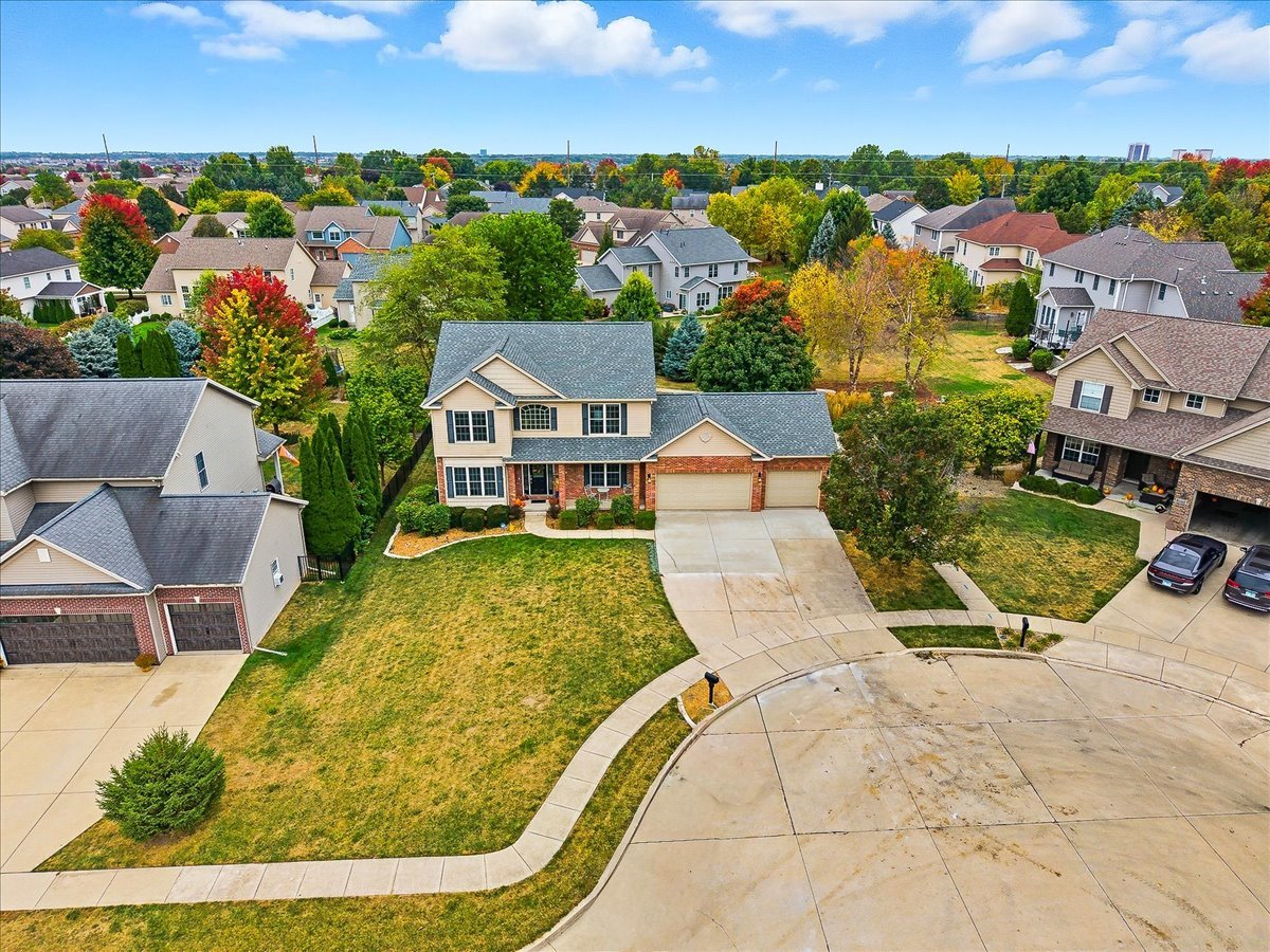 1001 Mugho Court Normal, IL 61761 - Photo 39 of 46 an aerial view of residential houses with outdoor space and swimming pool