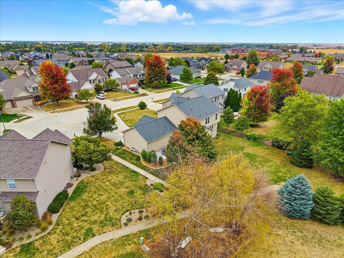 1001 Mugho Court Normal, IL 61761 - Photo 41 of 46 an aerial view of residential houses with outdoor space