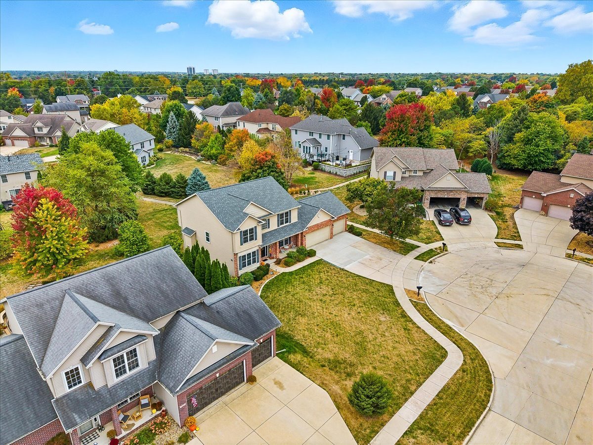 1001 Mugho Court Normal, IL 61761 - Photo 43 of 46 an aerial view of residential houses with outdoor space