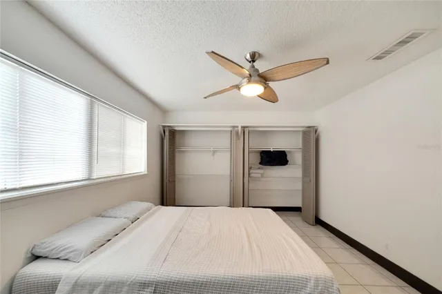 a storage room with shelves
