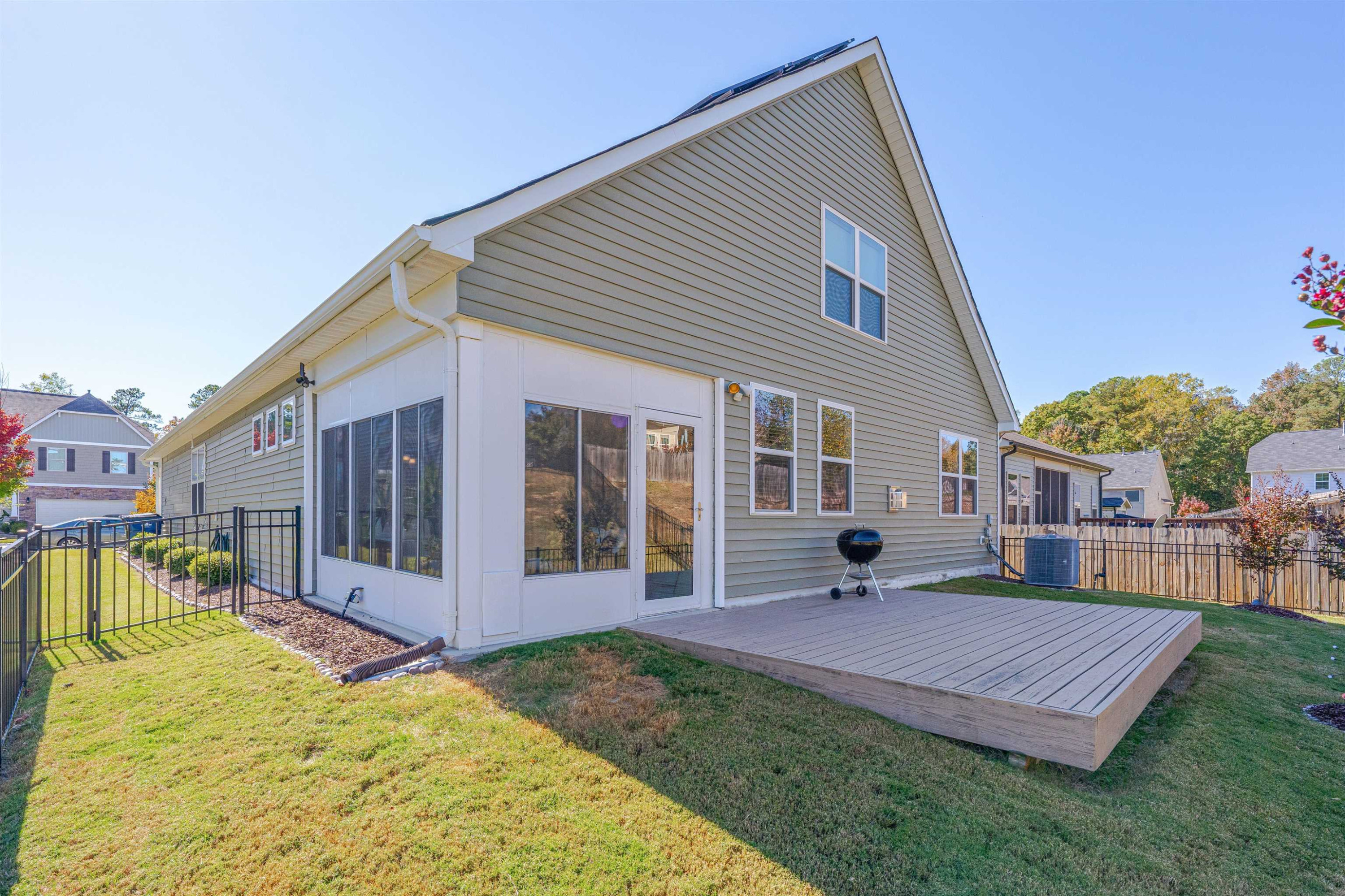 5317 Maplemoor Way Raleigh, NC 27616 - Photo 25 of 25 a view of a house with a yard porch and sitting area