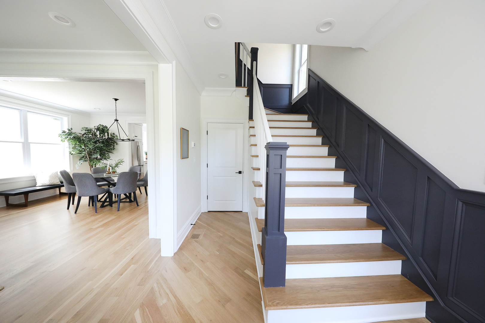 148 Barrypoint Road Riverside, IL 60546 - Photo 20 of 30 a view of entryway and hall with wooden floor