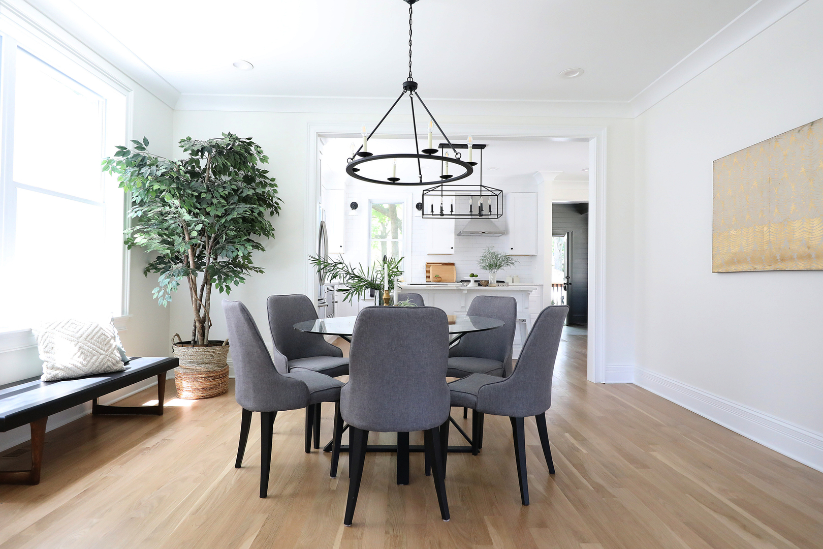 148 Barrypoint Road Riverside, IL 60546 - Photo 6 of 30 a view of a dining room with furniture window and wooden floor