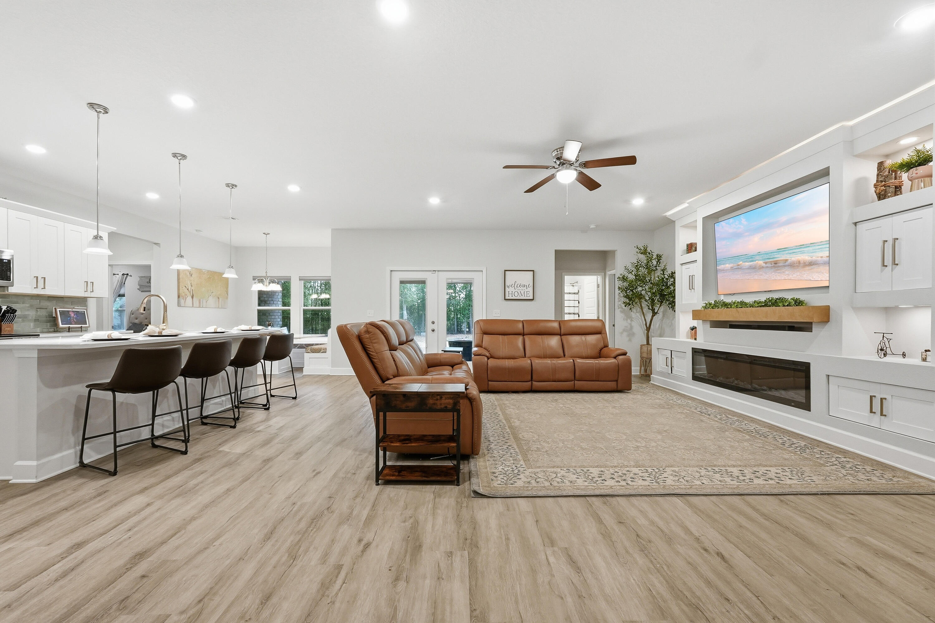 5833 La Porte Road Crestview, FL 32539 - Photo 12 of 44 a living room with furniture and a wooden floor