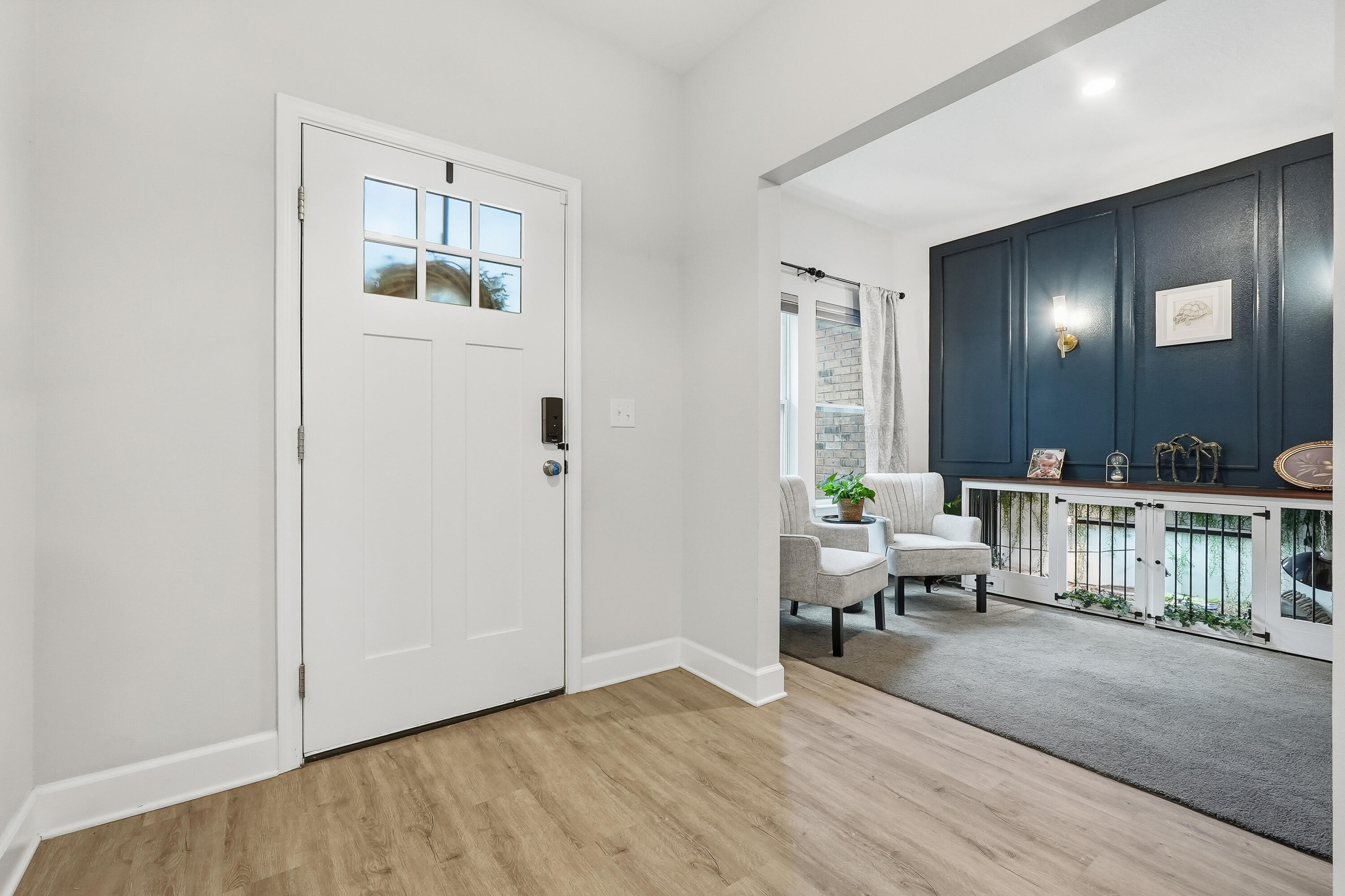 5833 La Porte Road Crestview, FL 32539 - Photo 7 of 44 a view of a livingroom with furniture and hardwood floor