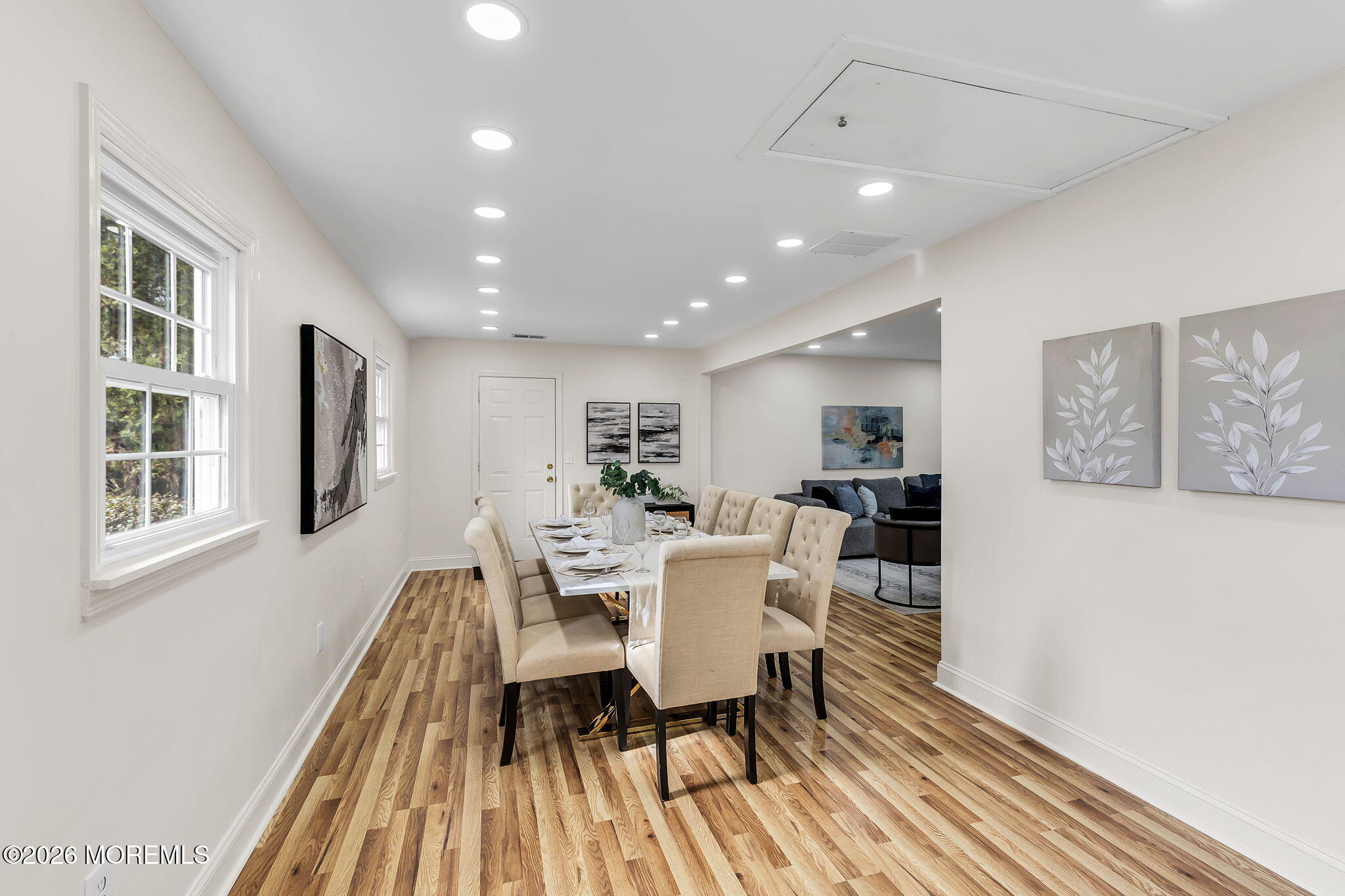 50 Westbrook Road Howell, NJ 07731 - Photo 12 of 73 a view of a dining room with furniture window and wooden floor