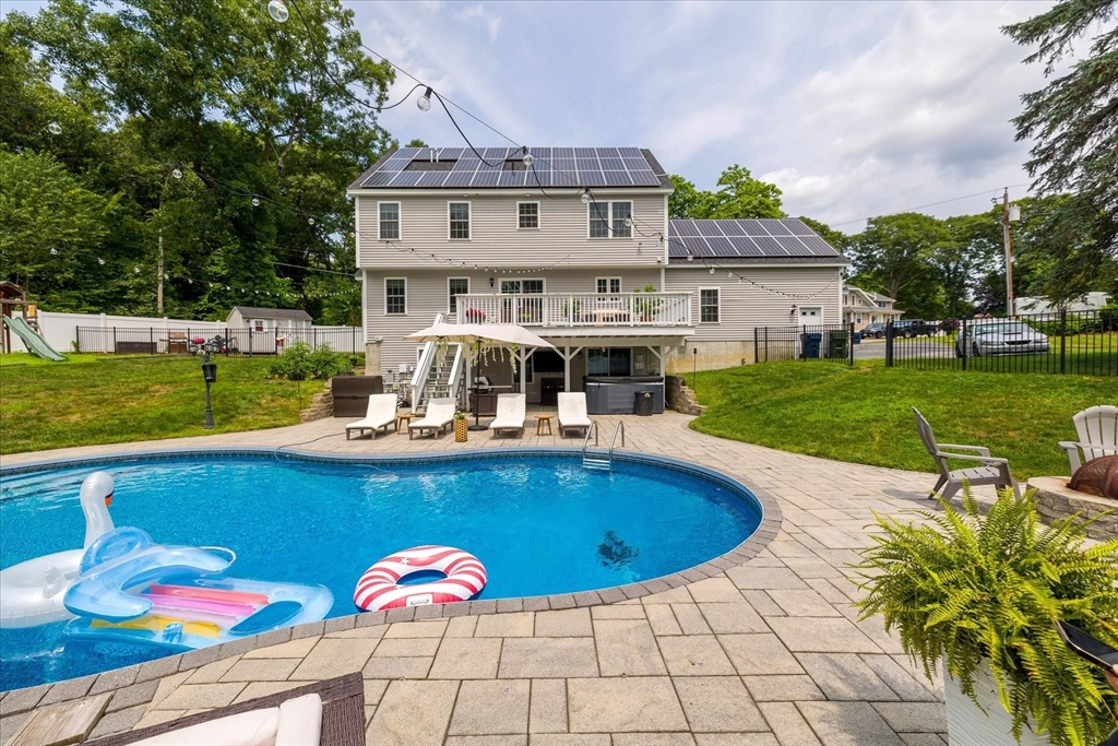 7 Beaman Lane Marlborough, MA 01752 - Photo 36 of 42 a view of a house with swimming pool and yard