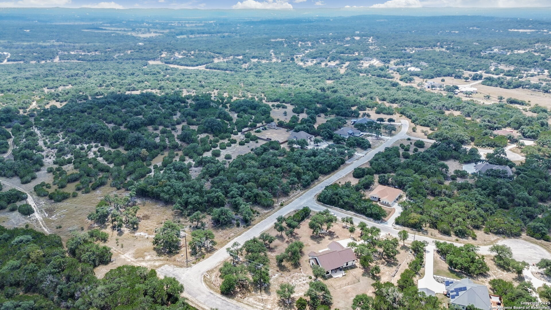 532 Restless Wind Spring Branch, TX 78070 - Photo 14 of 16 an aerial view of residential house with green space