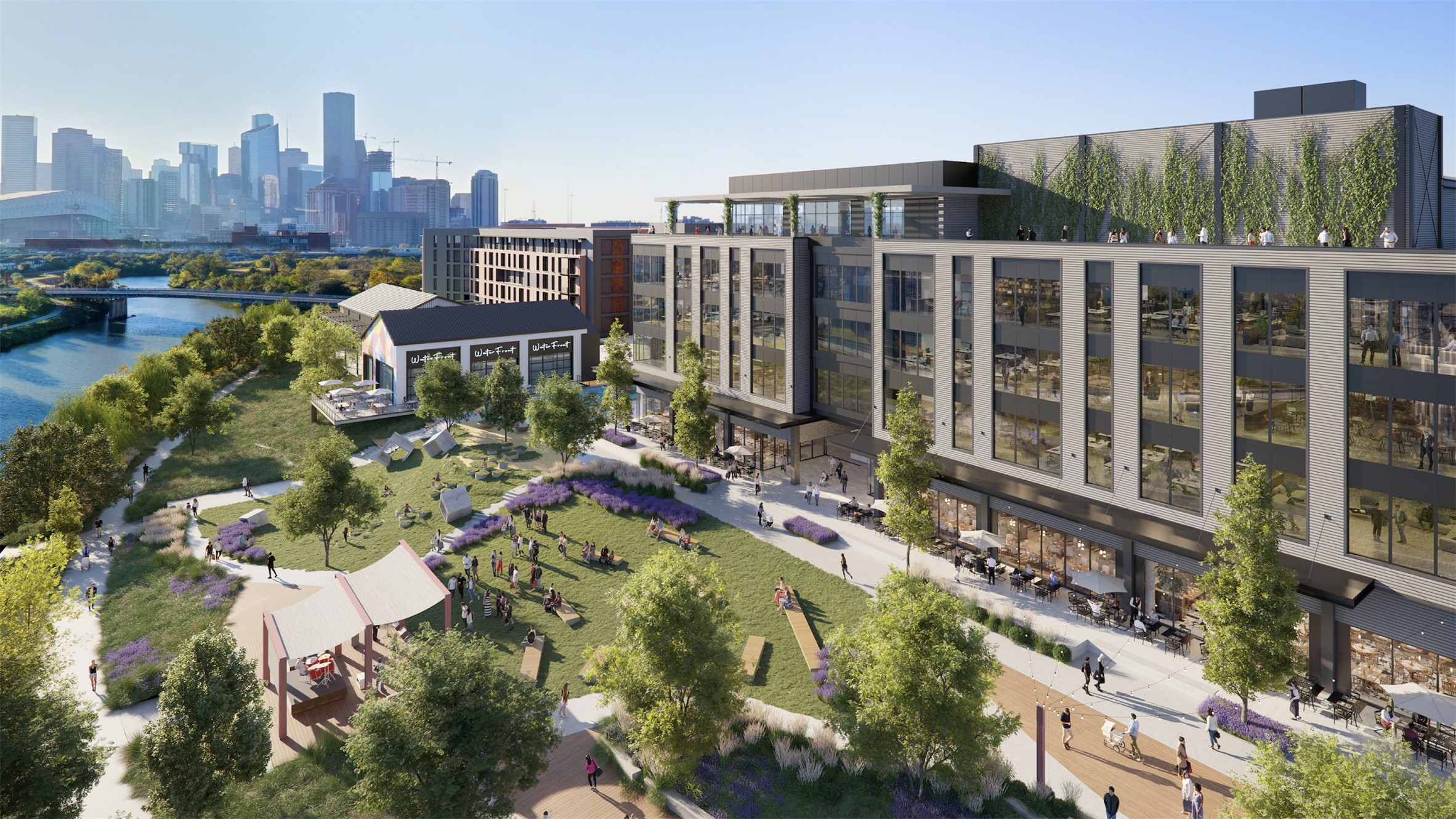 2712 Conti Street Houston, TX 77020 - Photo 9 of 10 a view of a city with tall buildings