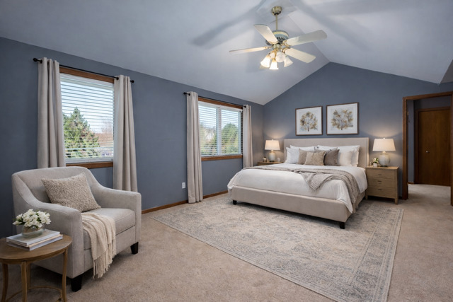323 Mallard Lane Sugar Grove, IL 60554 - Photo 18 of 32 a bedroom with a bed couches and window