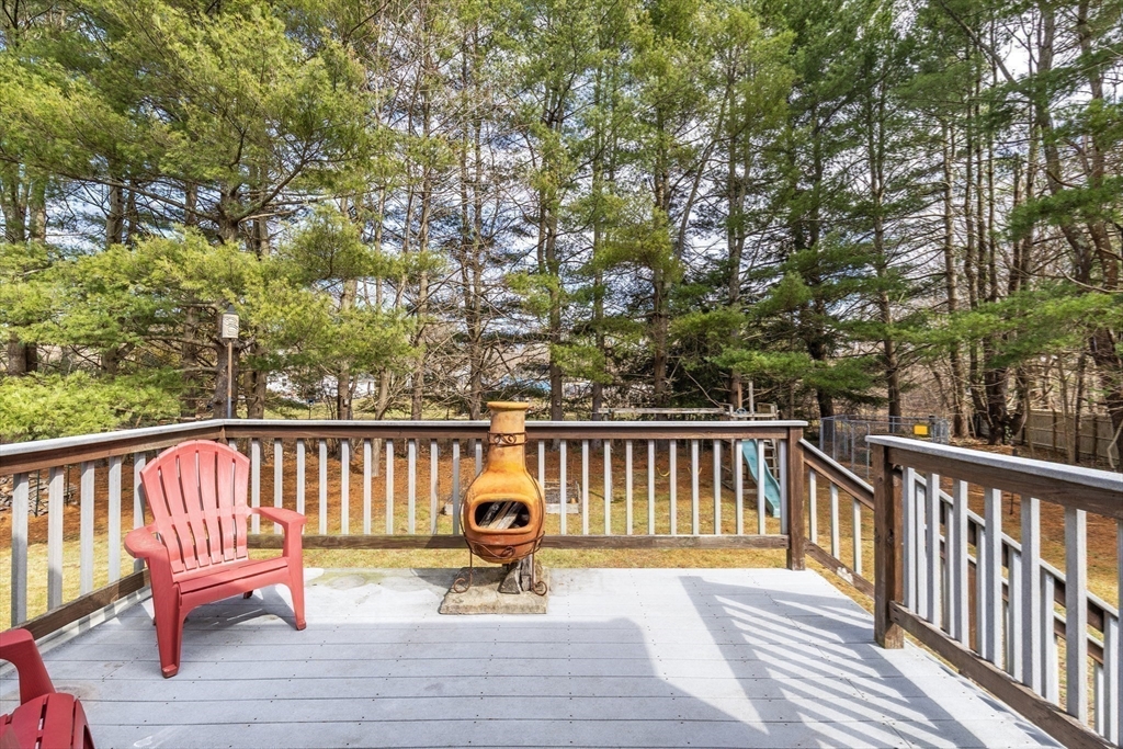 50 Harlow Road Rockland, MA 02370 - Photo 20 of 38 a view of balcony with wooden floor and outdoor seating