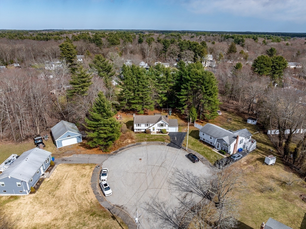 50 Harlow Road Rockland, MA 02370 - Photo 35 of 38 an aerial view of a house with a yard