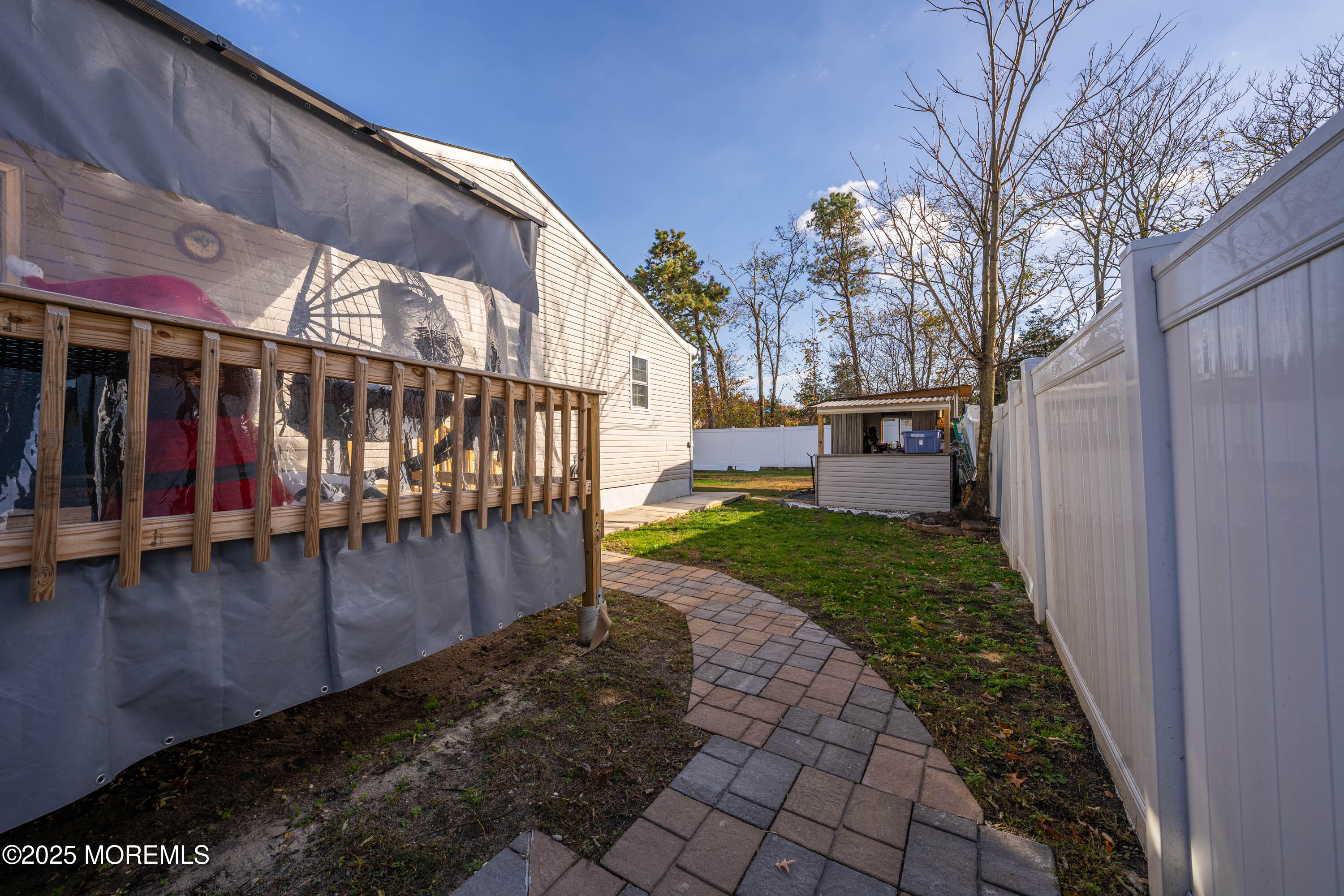 436 Applegate Avenue Toms River, NJ 08757 - Photo 24 of 27 a view of a backyard with a tv