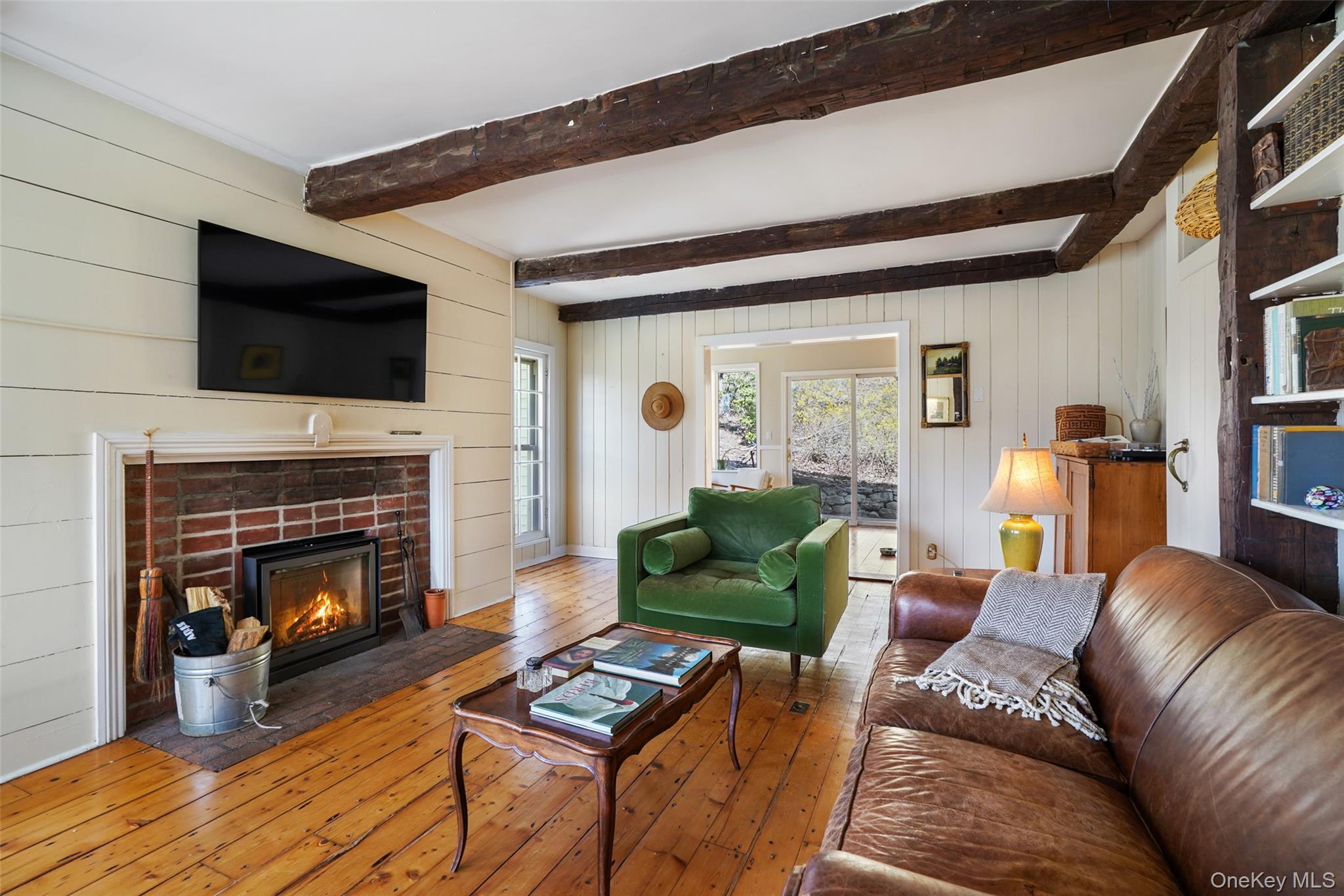 101 Hustis Road Cold Spring, NY 10516 - Photo 22 of 40 This stunning fireplace heats the home