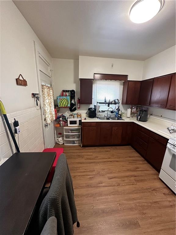 500 Woodward Avenue McKees Rocks, PA 15136 - Photo 18 of 34 a kitchen with stainless steel appliances granite countertop a sink dishwasher stove and refrigerator