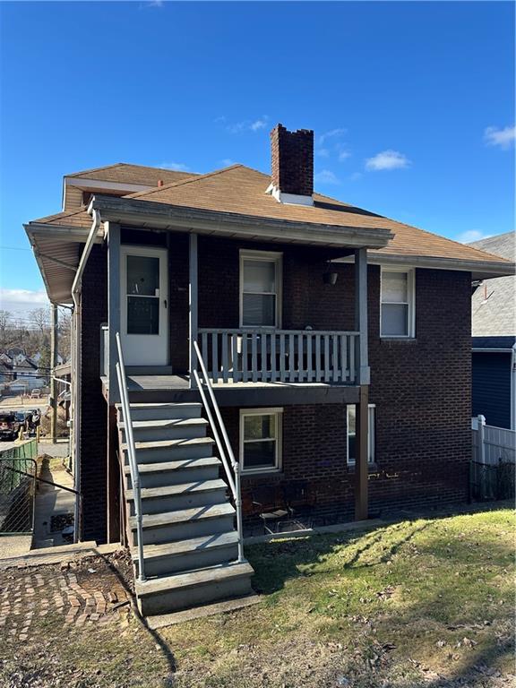 500 Woodward Avenue McKees Rocks, PA 15136 - Photo 2 of 34 a view of a house with a balcony