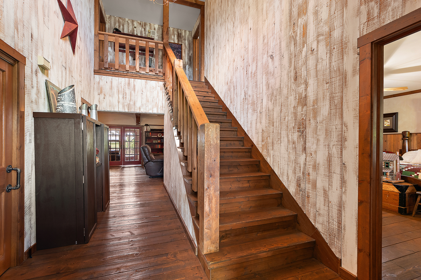 7860 West Steger Road Frankfort, IL 60423 - Photo 7 of 56 a view of a hallway with wooden floor and entryway