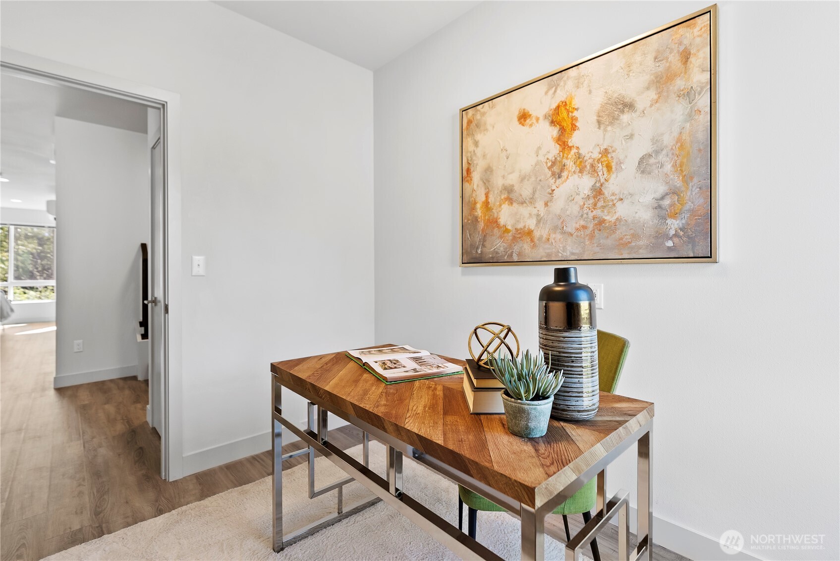 17905 35th Avenue Southeast, Unit A1 Bothell, WA 98012 - Photo 27 of 36 a dining room with a table and chairs