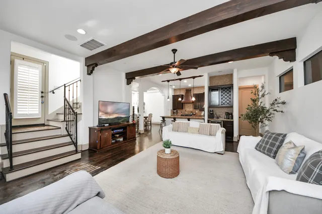 a very nice looking kitchen with a large window