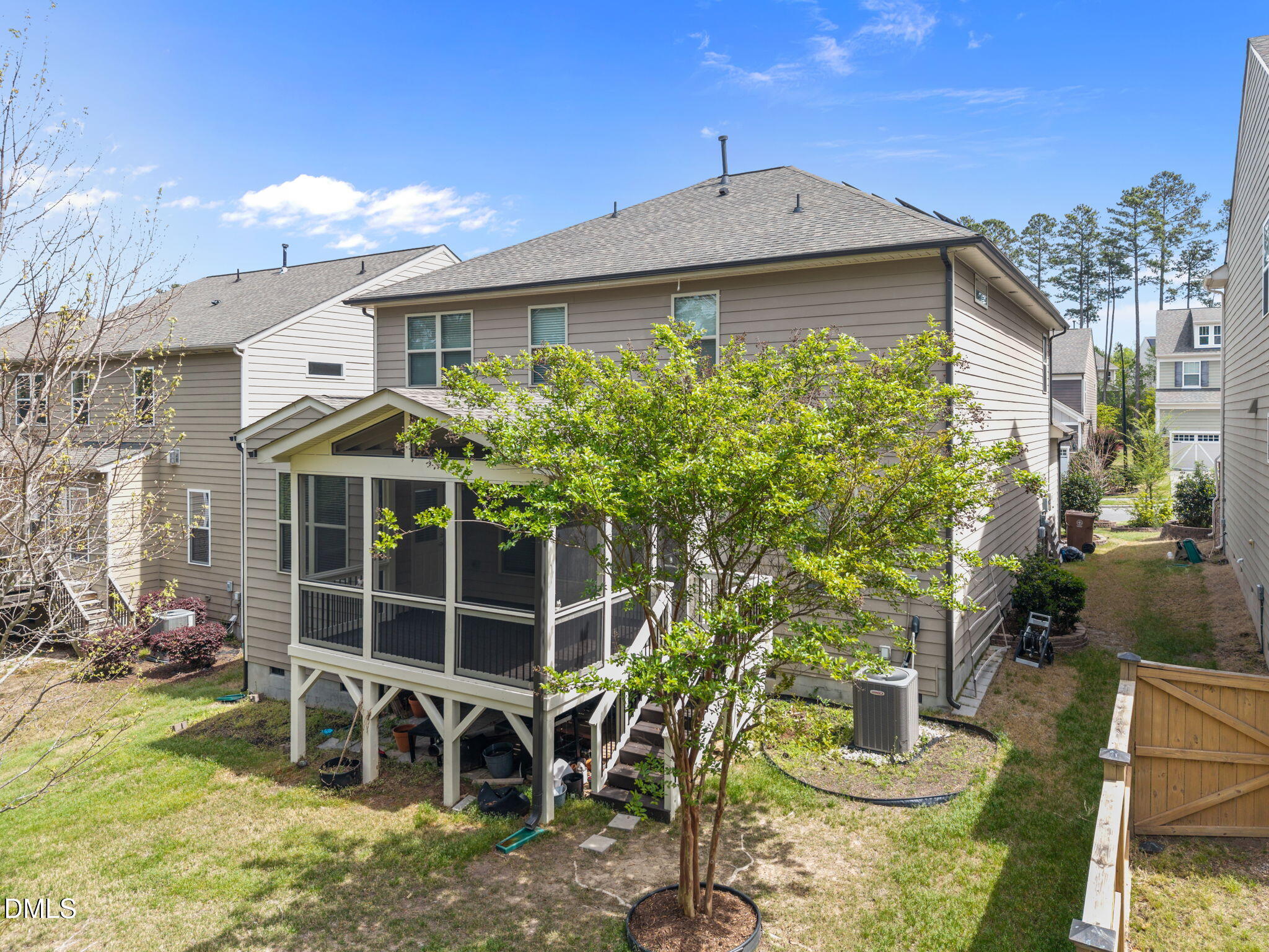 2048 Crampton Grove Way Cary, NC 27519 - Photo 15 of 50 a front view of a house with garden
