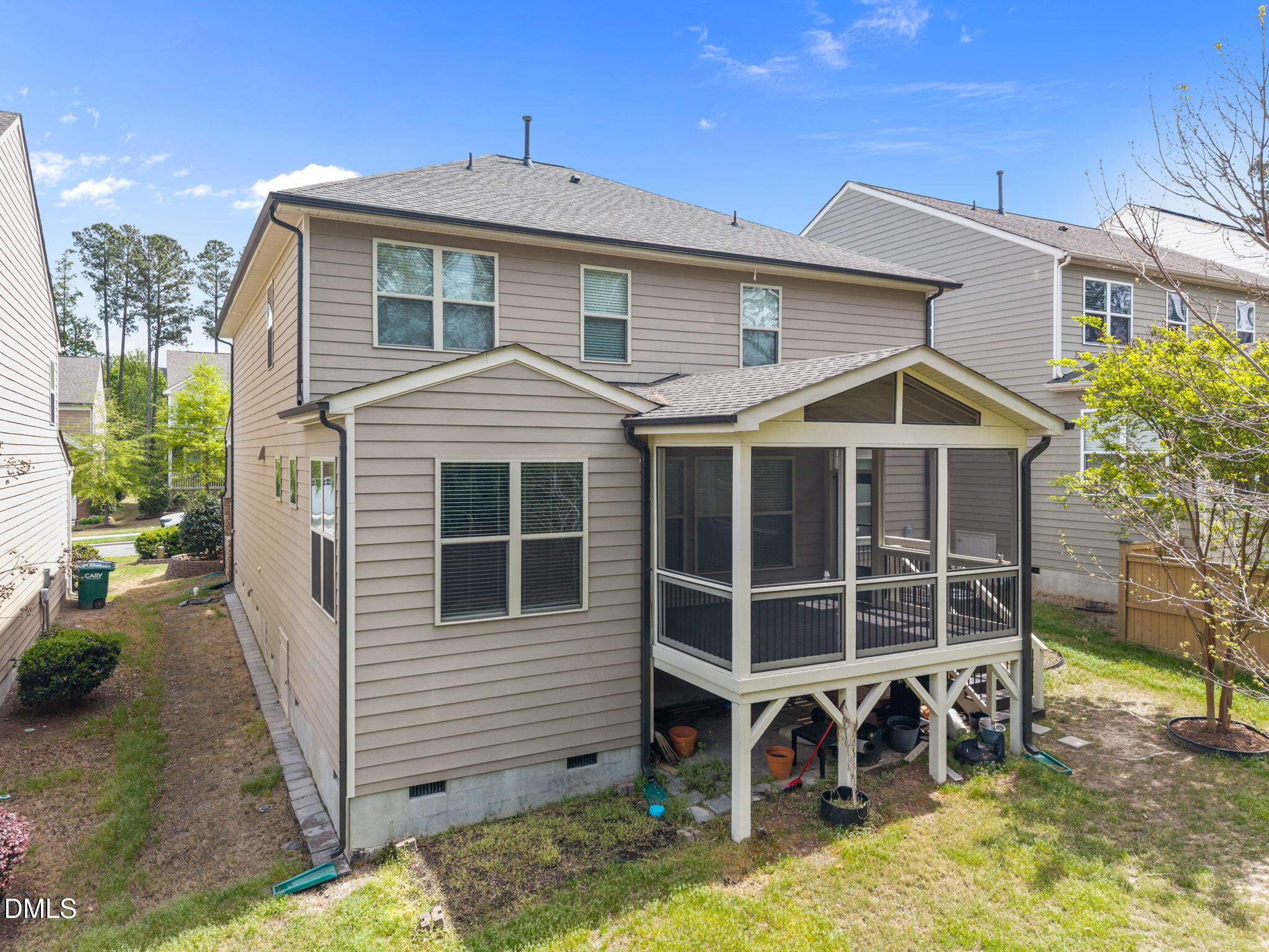 2048 Crampton Grove Way Cary, NC 27519 - Photo 48 of 50 a view of a house with a yard