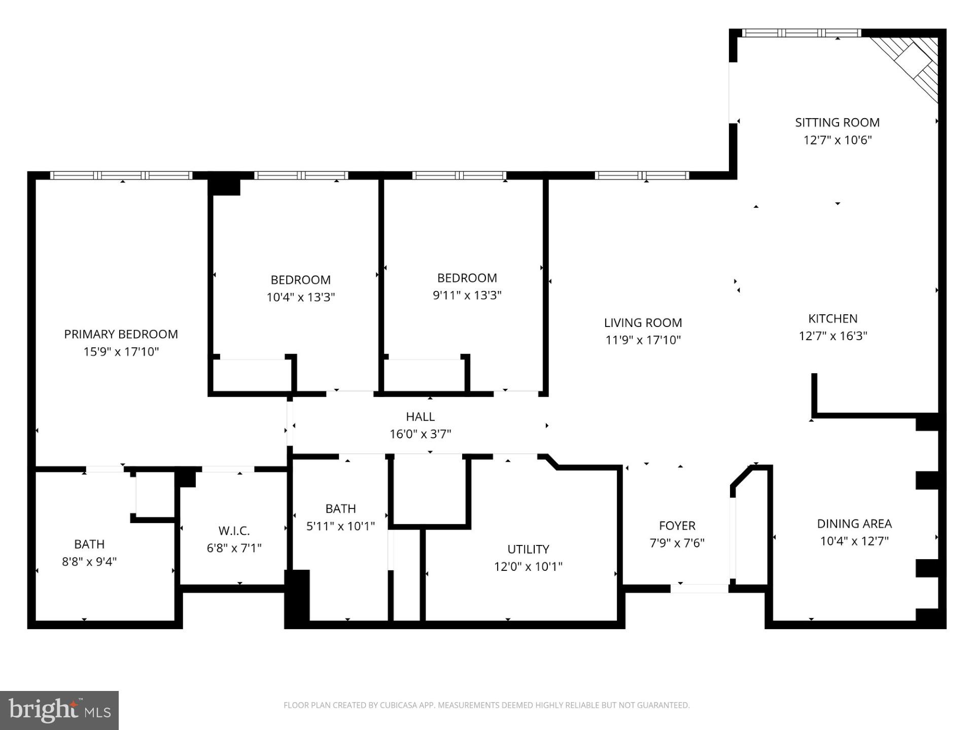 12236 Roundwood Road, Unit 609 Lutherville-Timonium, MD 21093 - Photo 40 of 40 a picture of a floor plan