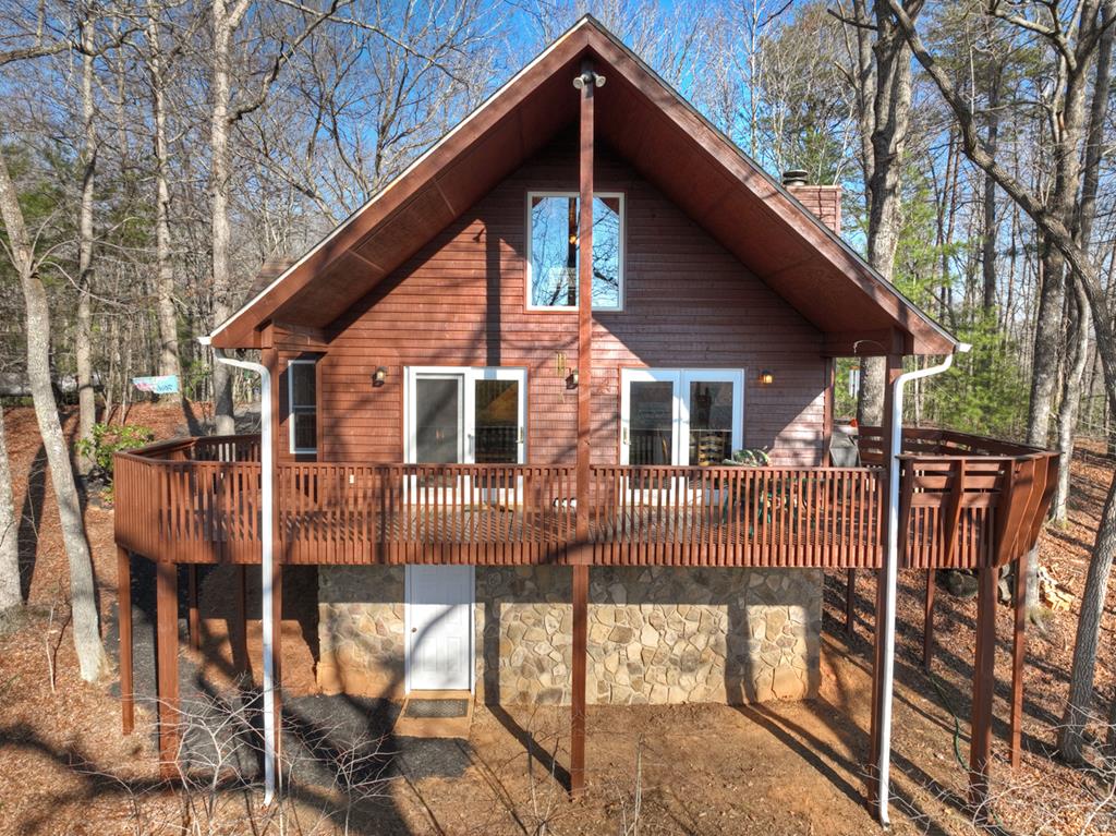 1183 Bear Paw Trail Blue Ridge, GA 30513 - Photo 27 of 73 Front Chalet Elevation