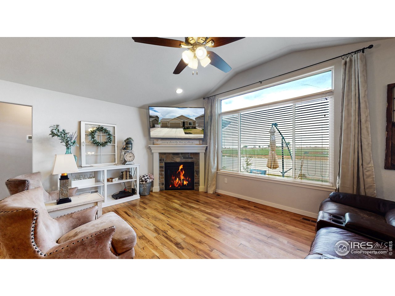 Beautiful ebonized real wood floors