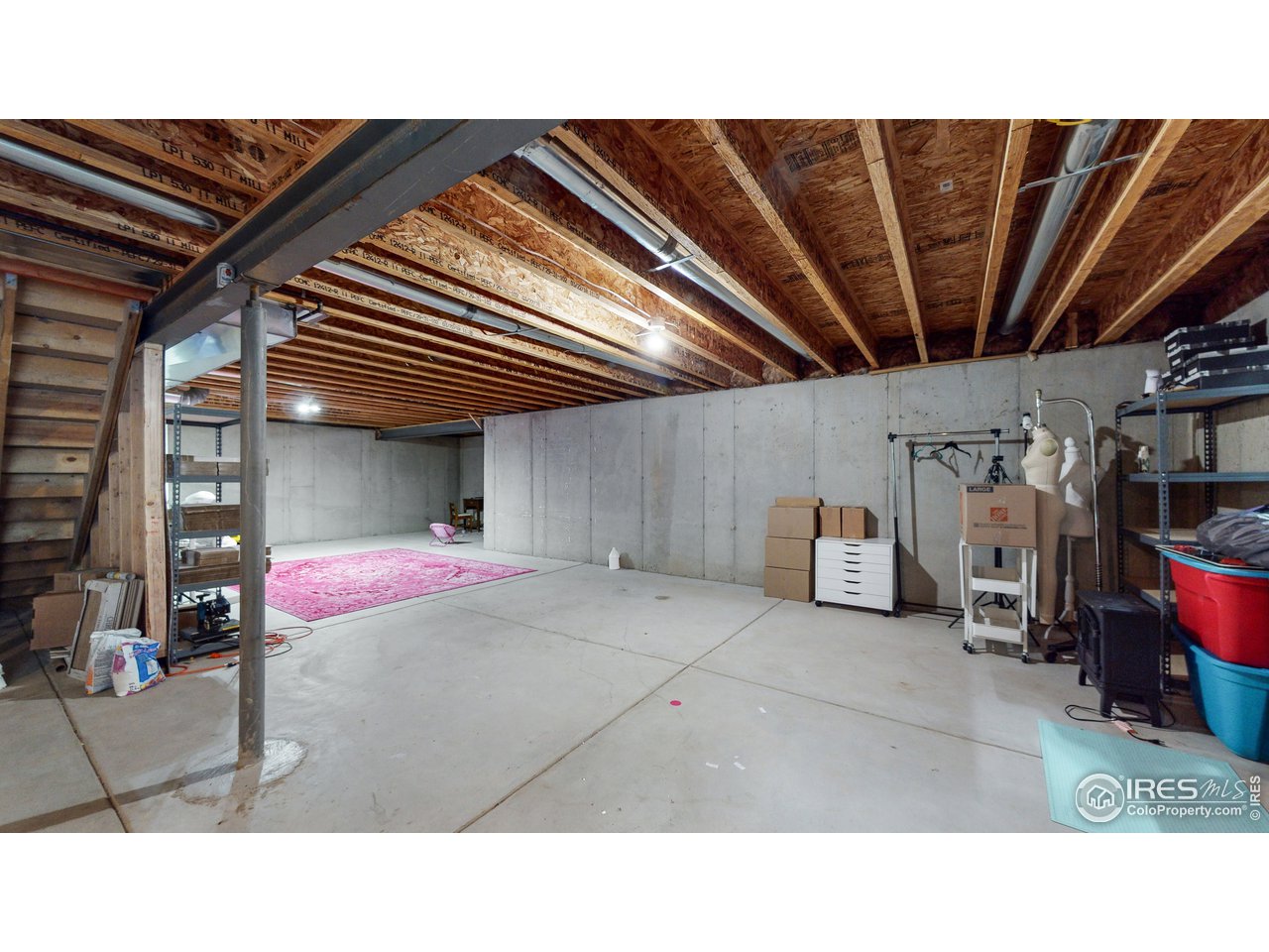 640 Rock Road Eaton, CO 80615 - Photo 27 of 33 Full unfinished basement