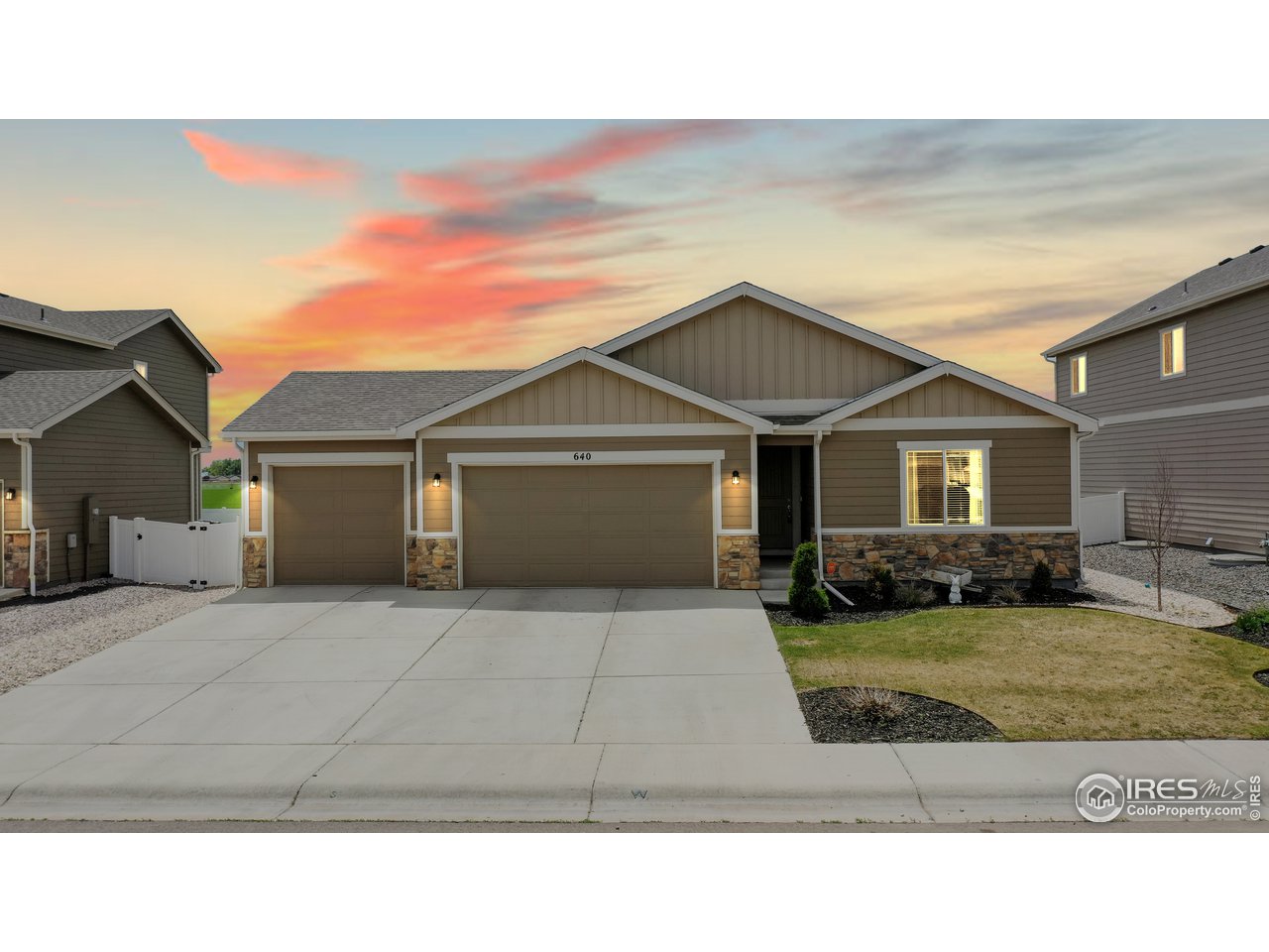 640 Rock Road Eaton, CO 80615 - Photo 32 of 33 Built by CB Homes in 2018, this home is beautiful