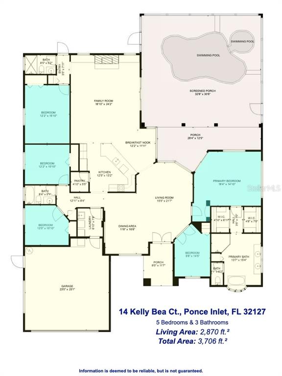 14 Kelly Bea Court Ponce Inlet, FL 32127 - Photo 6 of 54