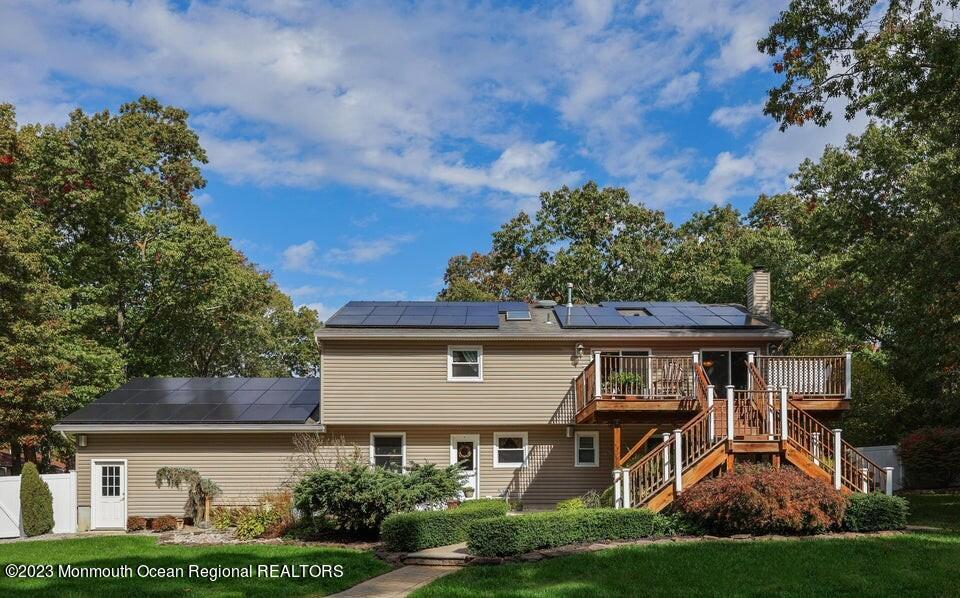 245 Delaware Trail Jackson, NJ 08527 - Photo 32 of 43 front view of a house with a yard